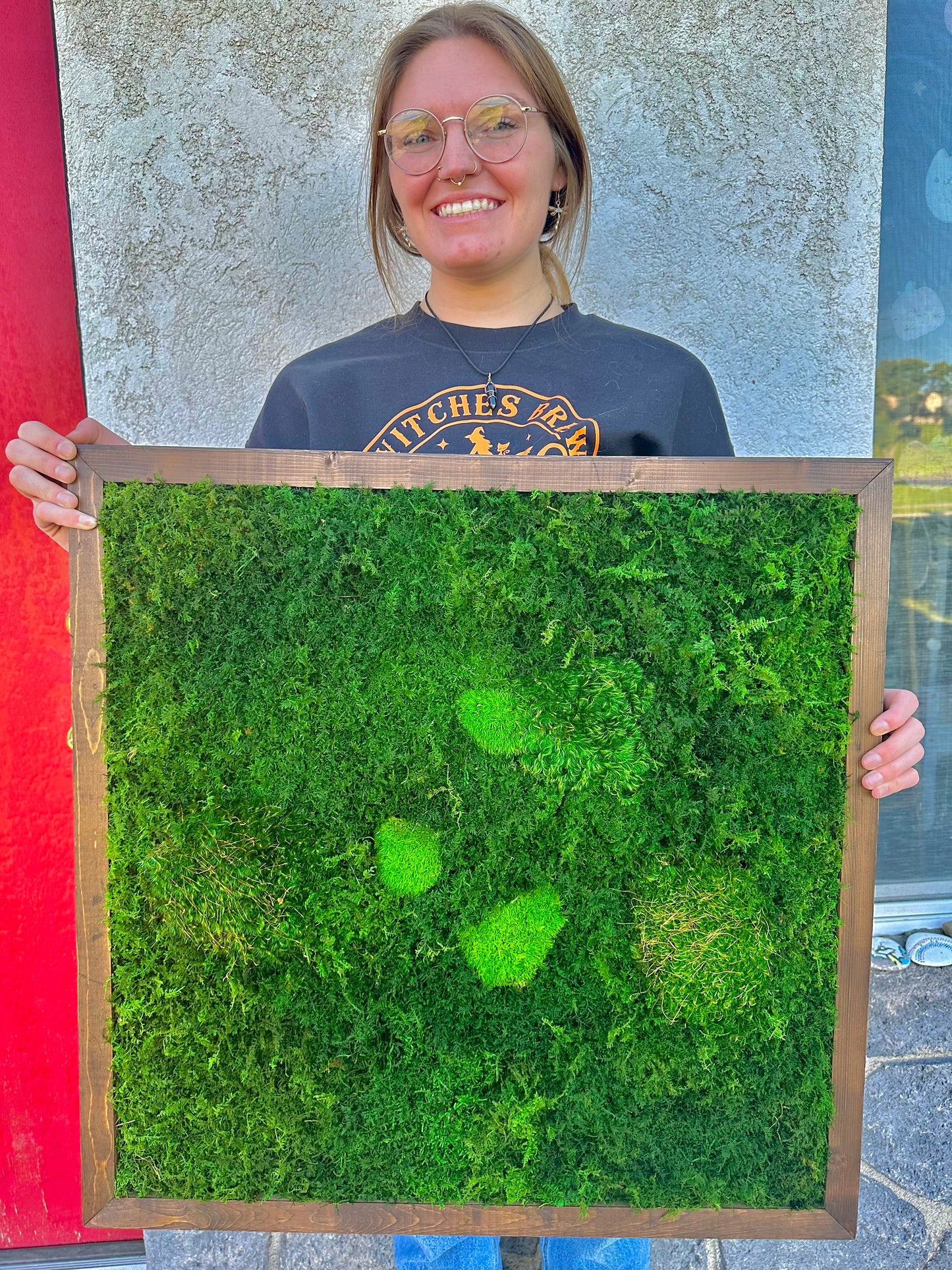 Preserved Moss Wall Art